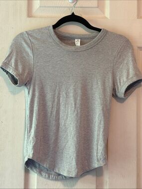 Glyder Heather Gray Short Sleeve Crew Tee